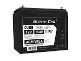 Μπαταρία Green Cell CUBE AGM IP54 12V 75Ah VRLA Gel