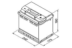 Μπαταρία Bosch S5005 63AH 610A (EN)