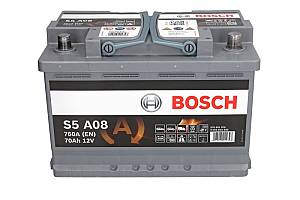 Μπαταρία Bosch S5A08 70Ah 760A Start/Stop