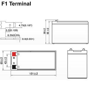 Μπαταρία UPS Ultracell UL 7-12 12V 7Ah