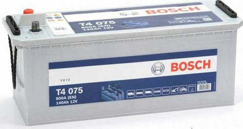 Bosch Μπαταρία Φορτηγού/Σκάφους T4075 140Ah CCA 800A