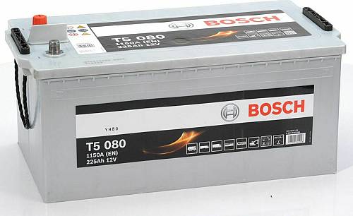 Μπαταρία BOSCH φορτηγού/σκάφους Τ5080 225ΑΗ