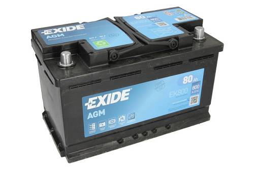 ΜΠΑΤΑΡΙΑ EXIDE EK800 L4 80AH