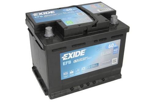 ΜΠΑΤΑΡΙΑ EXIDE EL600 L02 60AH