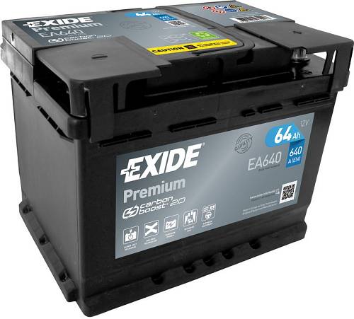 ΜΠΑΤΑΡΙΑ EXIDE Premium EA640 64Ah