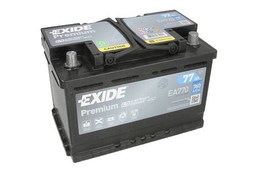 ΜΠΑΤΑΡΙΑ EXIDE Premium EA770 77Ah