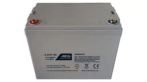 Μπαταρία AEG MOTIVE 6-EVF-80 VRLA GEL 12V105AH c20