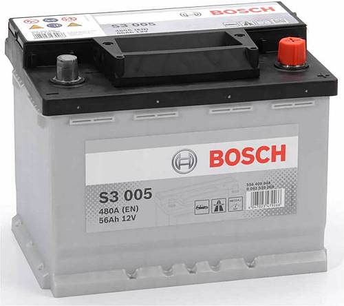 ΜΠΑΤΑΡΙΑ BOSCH S3005 ΕΚΚΙΝΗΣΗ 480 Α - Δεξιά