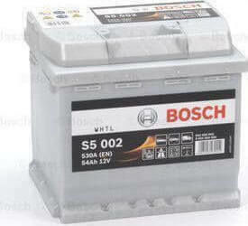 ΜΠΑΤΑΡΙΑ BOSCH S5002 54Ah και CCA 530A