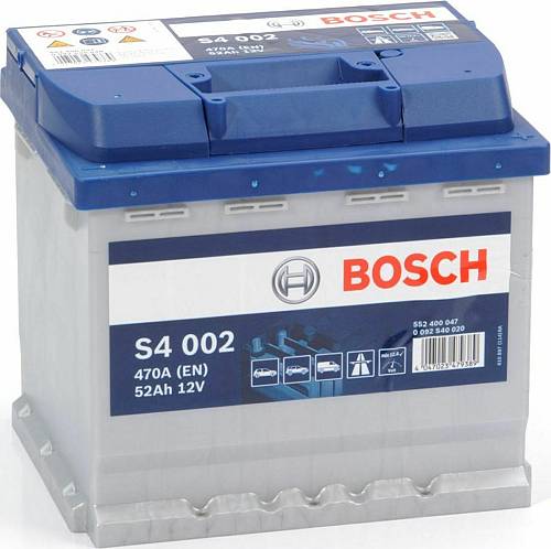 ΜΠΑΤΑΡΙΑ BOSCH S4002 52AH 470A