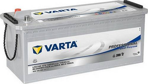 Varta Μπαταρία Σκάφους Professional Dual Purpose LFD140 140Ah 800A