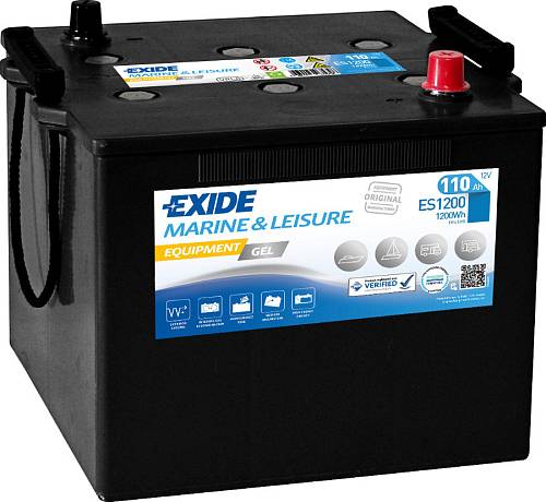 Μπαταρία σκάφους Exide ES1200 12V 110Ah