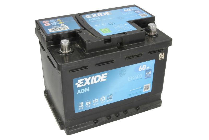 ΜΠΑΤΑΡΙΑ EXIDE EK600 L2 60AH