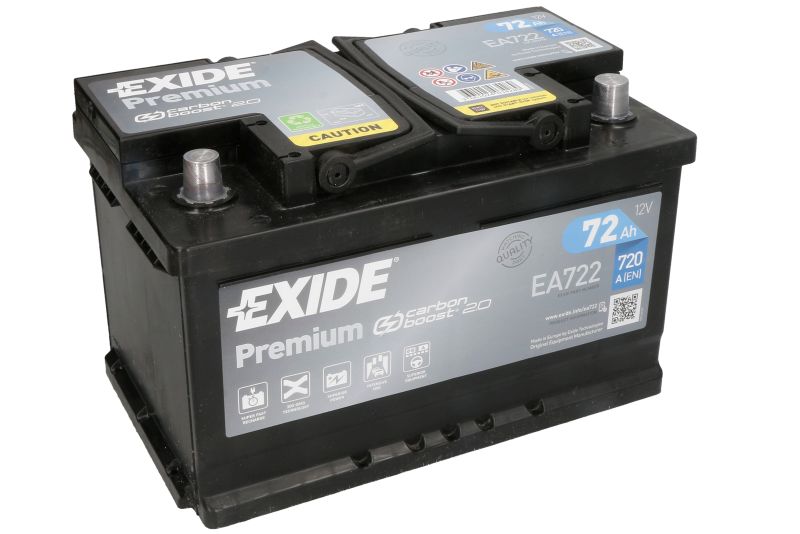 ΜΠΑΤΑΡΙΑ EXIDE Premium EA722 72Ah