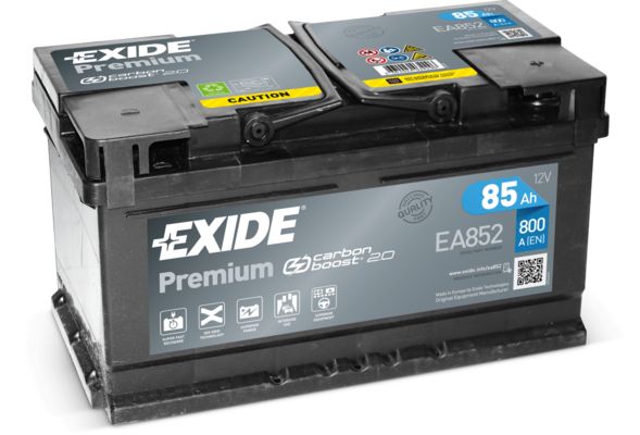 ΜΠΑΤΑΡΙΑ EXIDE Premium EA852 85Ah