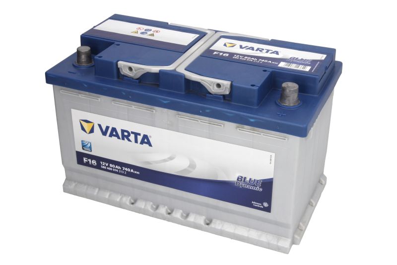 Μπαταρία Varta F16 - 580 400 074 ΕΚΚΙΝΗΣΗ 740Α - Δεξιά, Ψηλή