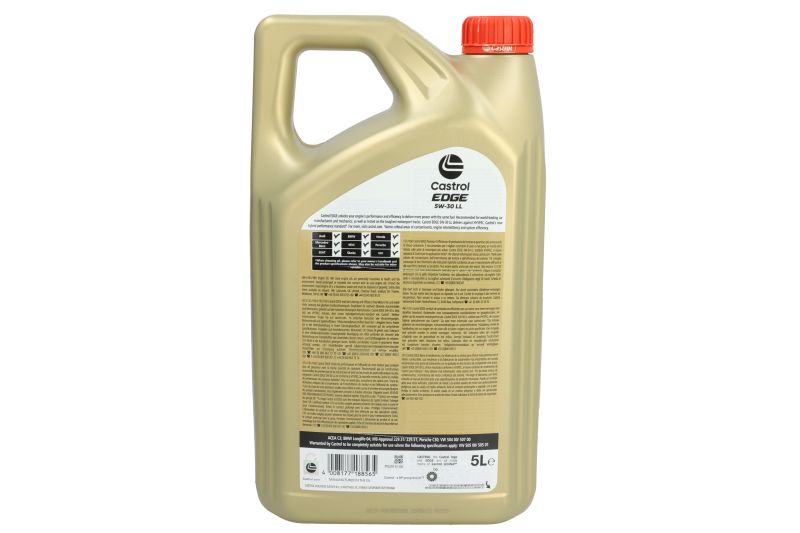 Λάδι κινητήρα Castrol EDGE 5W30 LL 5L