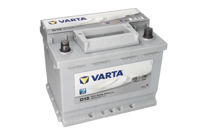 Μπαταρία Varta D15 563 400 061 63AH 610Α