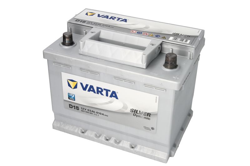 Μπαταρία Varta D15 563 400 061 63AH 610Α