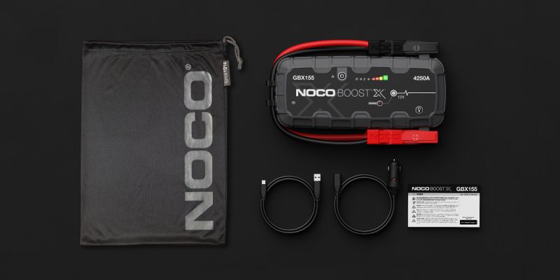 NOCO GBX 155 Εκκινητής μπαταρίας αυτοκινήτου 12v Power Bank / USB / Φακό