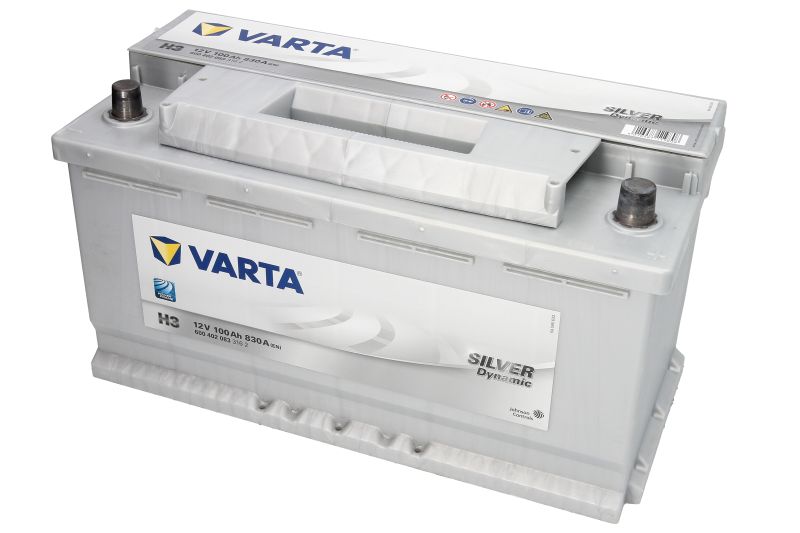 Μπαταρία Varta H3 600 402 083 100AH 830Α