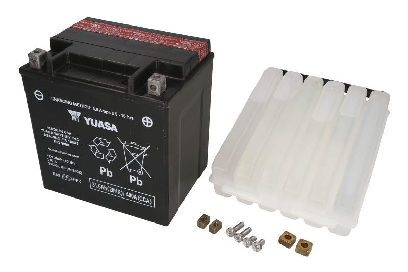 Μπαταρία Μοτοσυκλέτας YUASA YIX30L-BS (YTX30L-BS) MADE IN USA