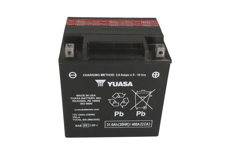 Μπαταρία Μοτοσυκλέτας YUASA YIX30L-BS (YTX30L-BS) MADE IN USA