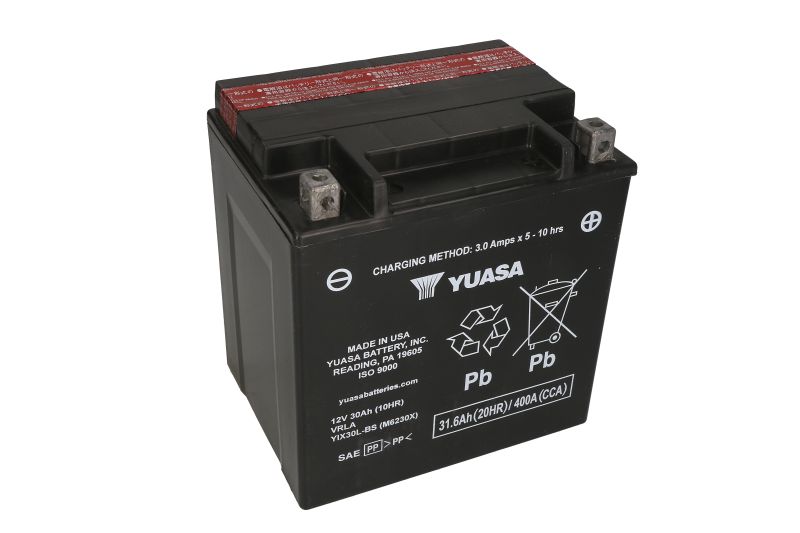 Μπαταρία Μοτοσυκλέτας YUASA YIX30L-BS (YTX30L-BS) MADE IN USA