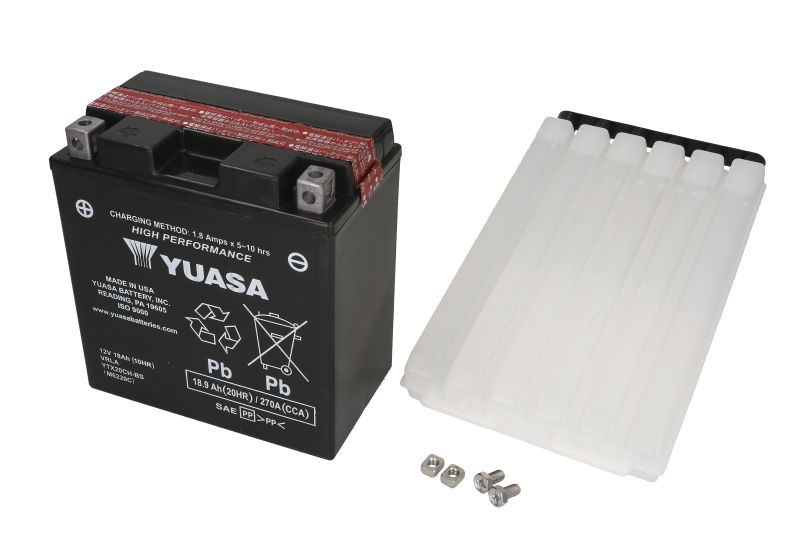 Μπαταρία Μοτοσυκλέτας YUASA YTX20CH-BS (YTX20A-BS) MADE IN USA