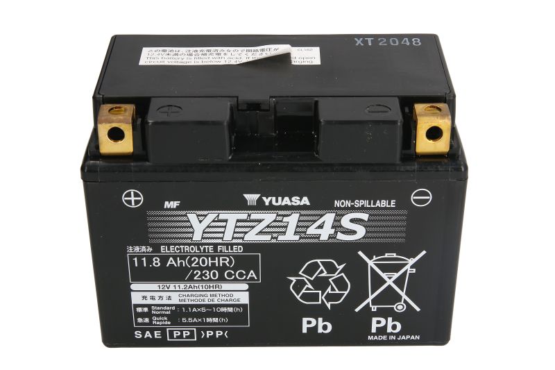 Μπαταρία Μοτοσυκλέτας YUASA YTZ14S Made In Japan