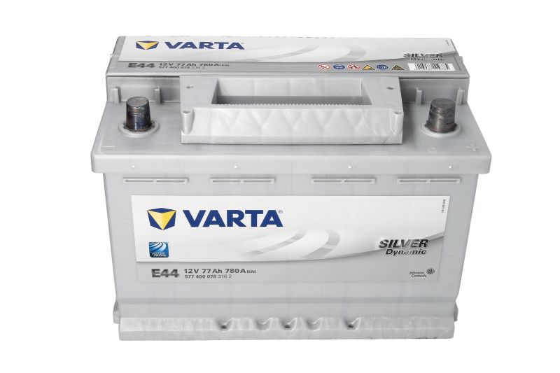 Μπαταρία Varta E44 - 577 400 078 ΕΚΚΙΝΗΣΗ 780Α - Δεξιά, Ψηλή