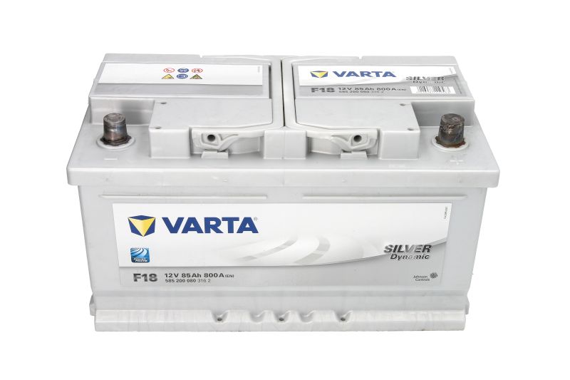 ΜΠΑΤΑΡΙΑ VARTA F18 - 585 200 080 ΕΚΚΙΝΗΣΗ 800Α - Δεξιά, Χαμηλή