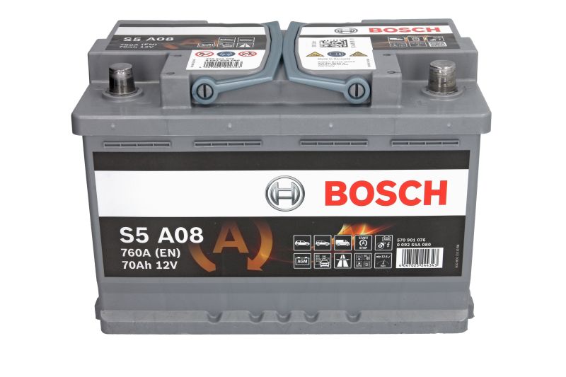 Μπαταρία Bosch S5A08 70Ah 760A Start/Stop