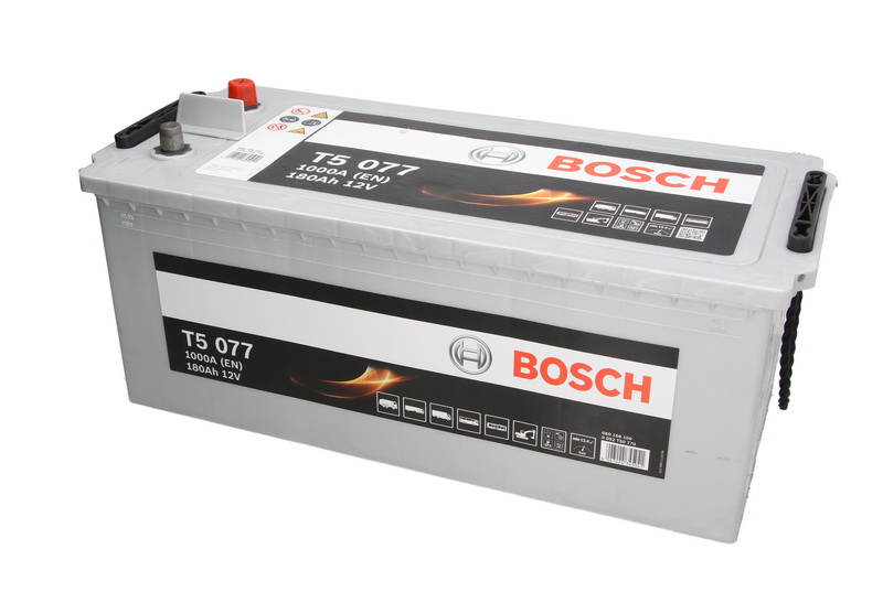 Bosch Μπαταρία Φορτηγού / Σκάφους T5077 με Χωρητικότητα 180Ah και CCA 1000A