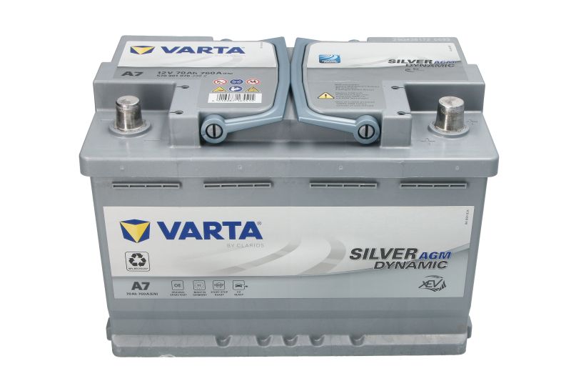 Μπαταρία Varta A7/E39 70AH 760Α Start- Stop AGM