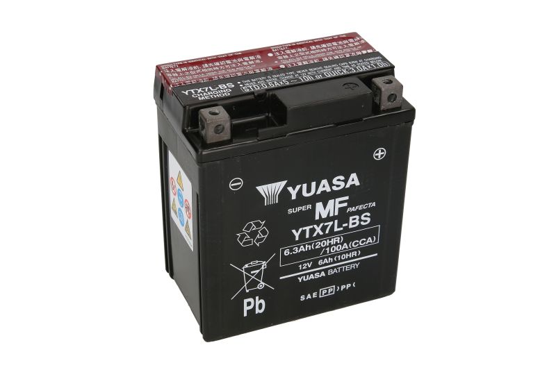 Μπαταρία Μοτοσυκλέτας YUASA YTX7L-BS