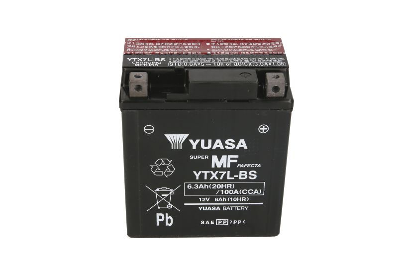 Μπαταρία Μοτοσυκλέτας YUASA YTX7L-BS